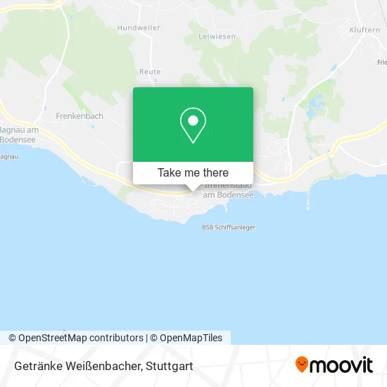 Карта Getränke Weißenbacher