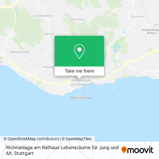 Карта Wohnanlage am Rathaus Lebensräume für Jung und Alt