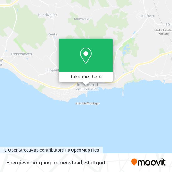 Карта Energieversorgung Immenstaad