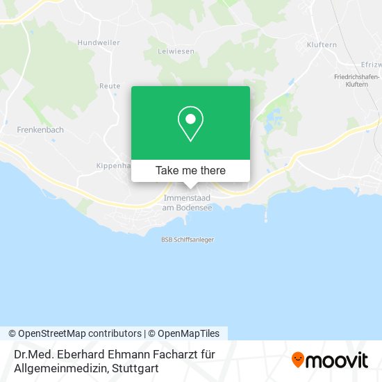 Dr.Med. Eberhard Ehmann Facharzt für Allgemeinmedizin map