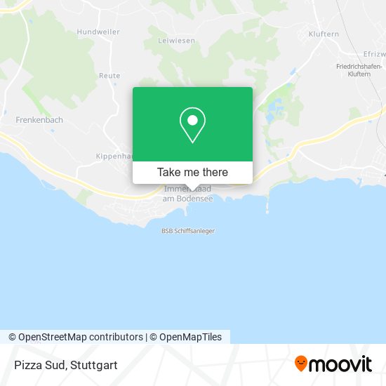 Карта Pizza Sud