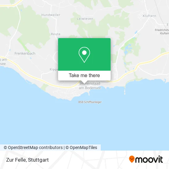 Карта Zur Felle