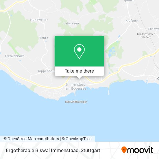 Карта Ergotherapie Biswal Immenstaad