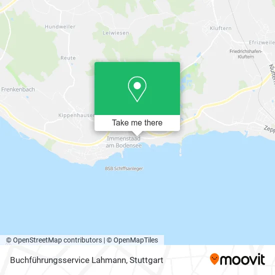 Карта Buchführungsservice Lahmann