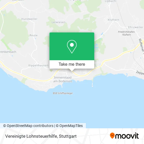 Карта Vereinigte Lohnsteuerhilfe