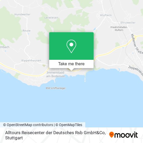 Alltours Reisecenter der Deutsches Rsb GmbH&Co map