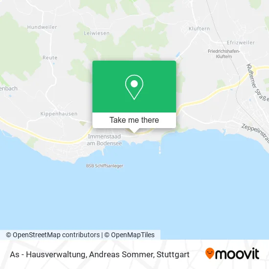 Карта As - Hausverwaltung, Andreas Sommer