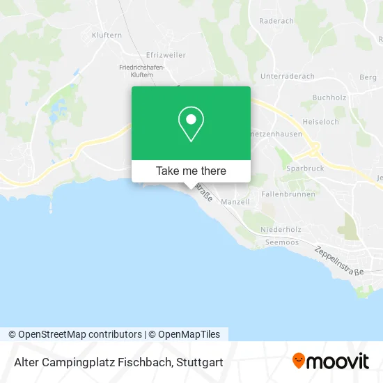 Карта Alter Campingplatz Fischbach