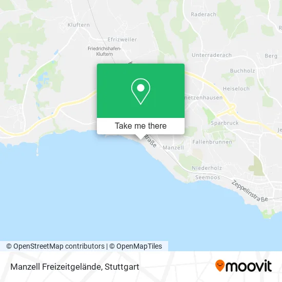 Карта Manzell Freizeitgelände