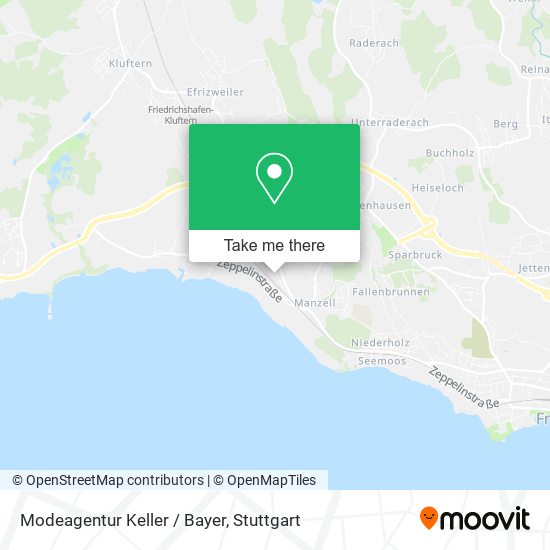 Карта Modeagentur Keller / Bayer
