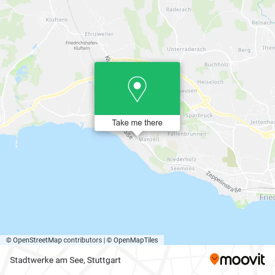 Карта Stadtwerke am See