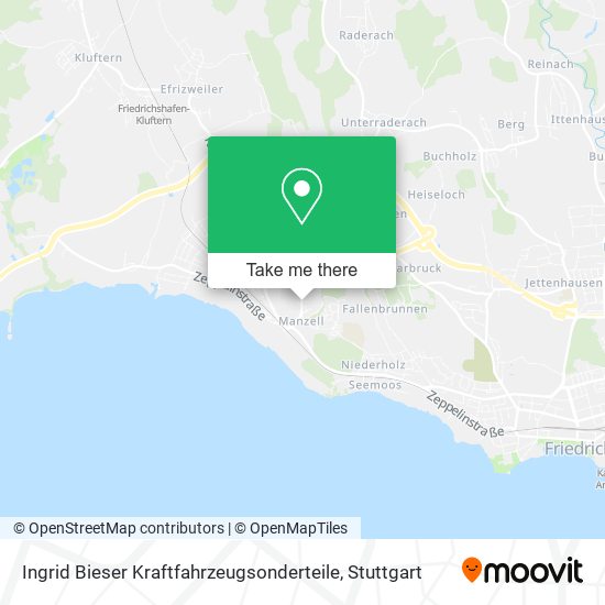 Ingrid Bieser Kraftfahrzeugsonderteile map