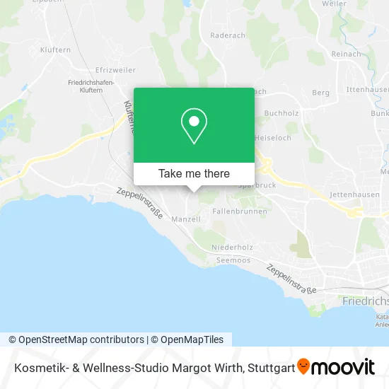 Карта Kosmetik- & Wellness-Studio Margot Wirth