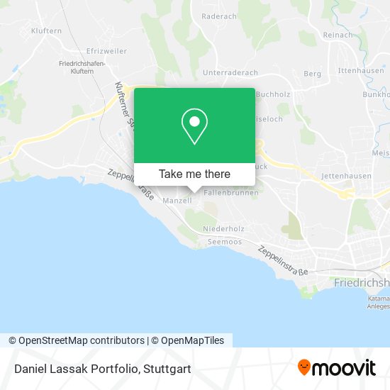 Daniel Lassak Portfolio map