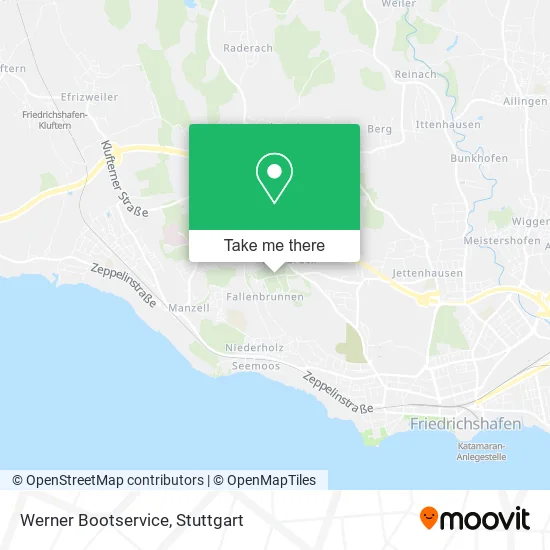 Карта Werner Bootservice