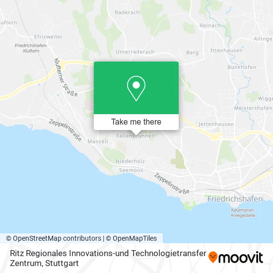Карта Ritz Regionales Innovations-und Technologietransfer Zentrum