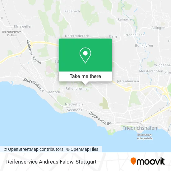 Карта Reifenservice Andreas Falow