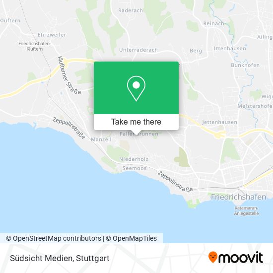Südsicht Medien map