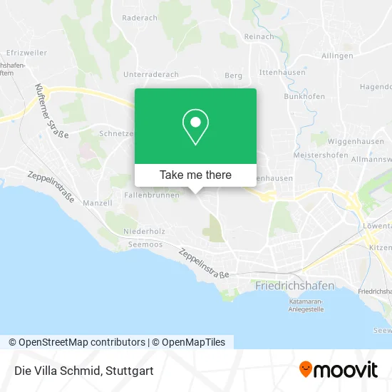 Карта Die Villa Schmid