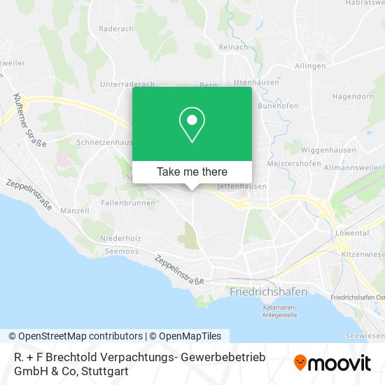 Карта R. + F Brechtold Verpachtungs- Gewerbebetrieb GmbH & Co