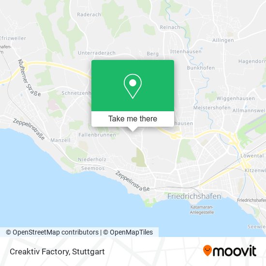 Creaktiv Factory map