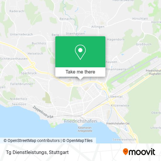 Tg Dienstleistungs map