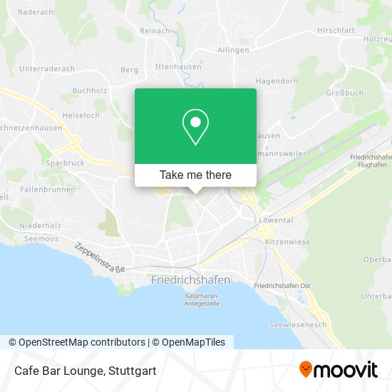 Карта Cafe Bar Lounge