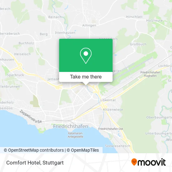 Карта Comfort Hotel