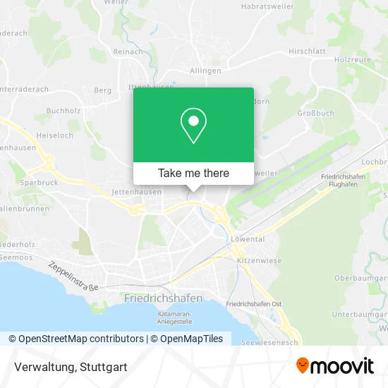 Карта Verwaltung