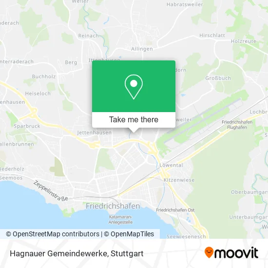 Карта Hagnauer Gemeindewerke