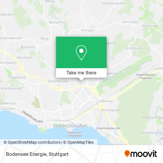 Карта Bodensee Energie