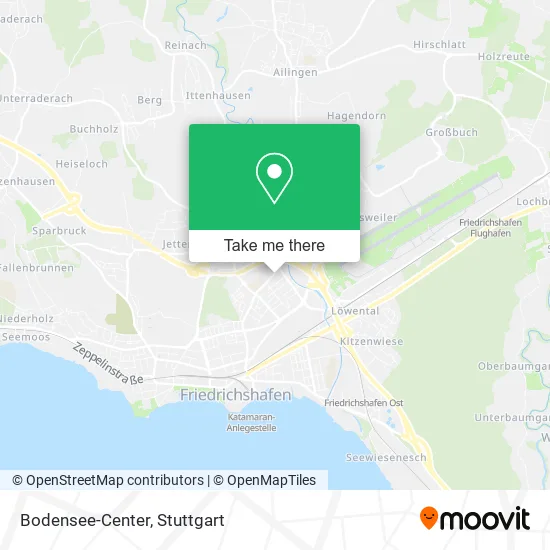 Карта Bodensee-Center