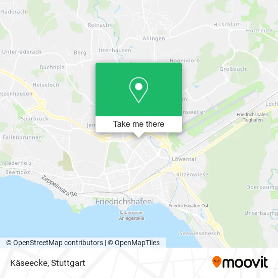Карта Käseecke