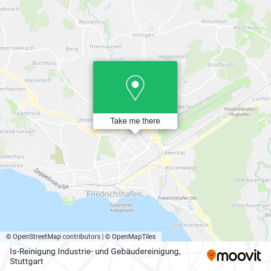 Is-Reinigung Industrie- und Gebäudereinigung map