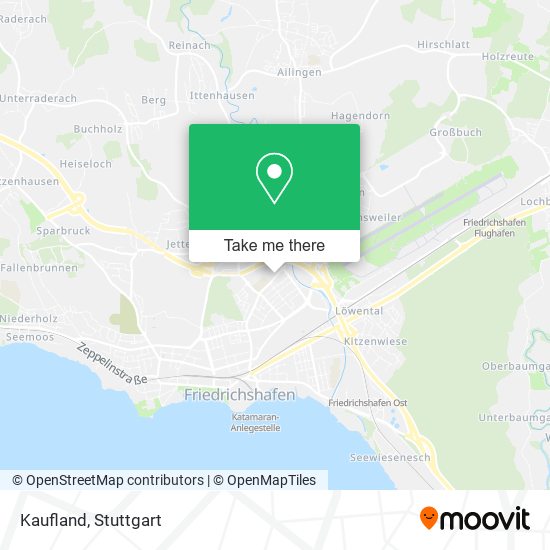 Kaufland map