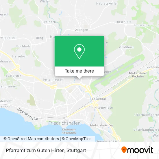 Карта Pfarramt zum Guten Hirten