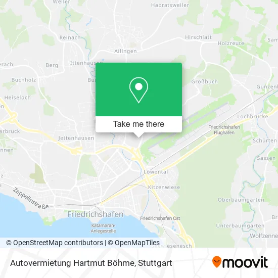 Карта Autovermietung Hartmut Böhme