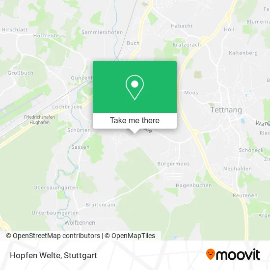 Hopfen Welte map