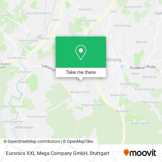 Euronics XXL Mega Company GmbH map