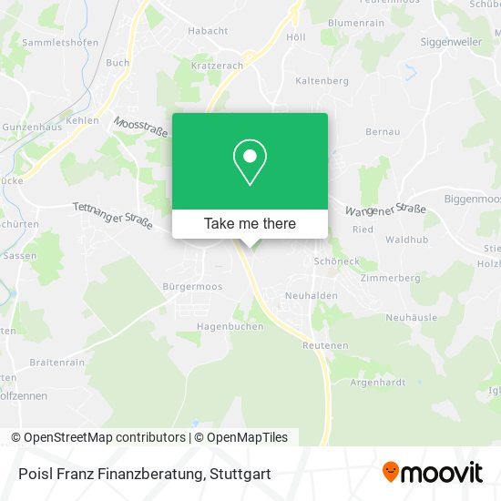 Poisl Franz Finanzberatung map