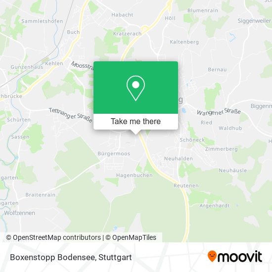 Boxenstopp Bodensee map