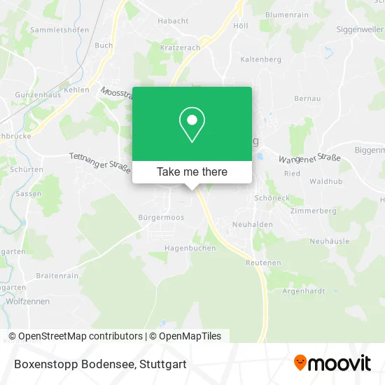Карта Boxenstopp Bodensee