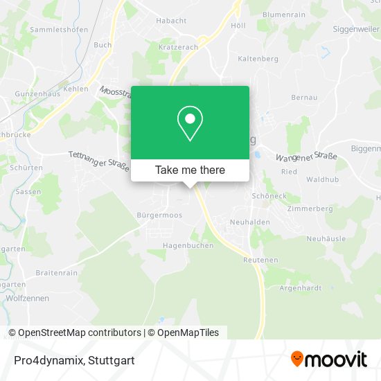 Pro4dynamix map