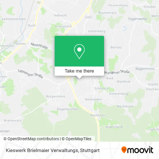 Карта Kieswerk Brielmaier Verwaltungs