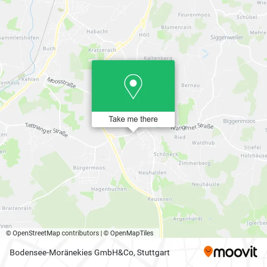 Карта Bodensee-Moränekies GmbH&Co