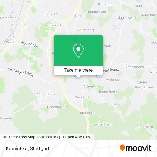 Komintext map