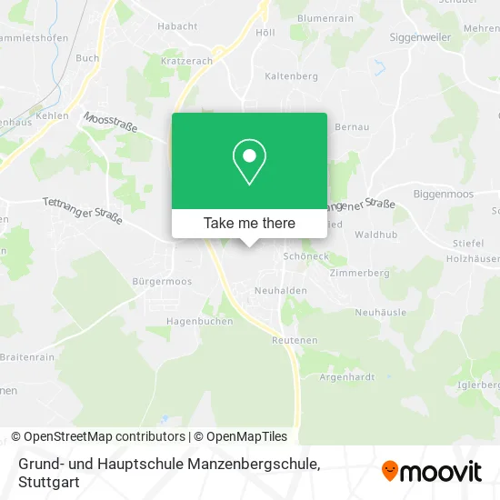Карта Grund- und Hauptschule Manzenbergschule