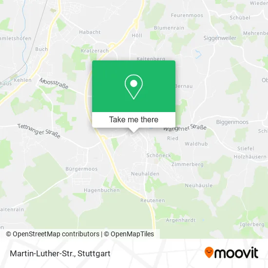Карта Martin-Luther-Str.
