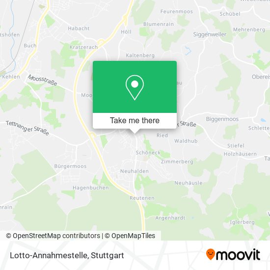 Lotto-Annahmestelle map