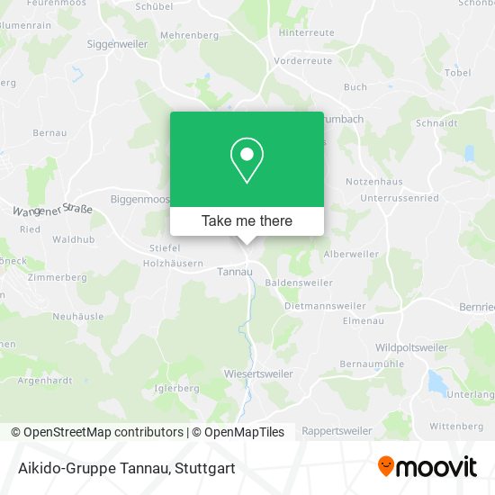 Aikido-Gruppe Tannau map